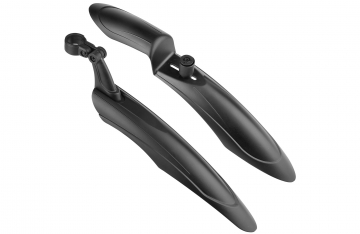 Крылья XH-B152 20"-24" пластиковые чёрные, комплект в инд. упаковке