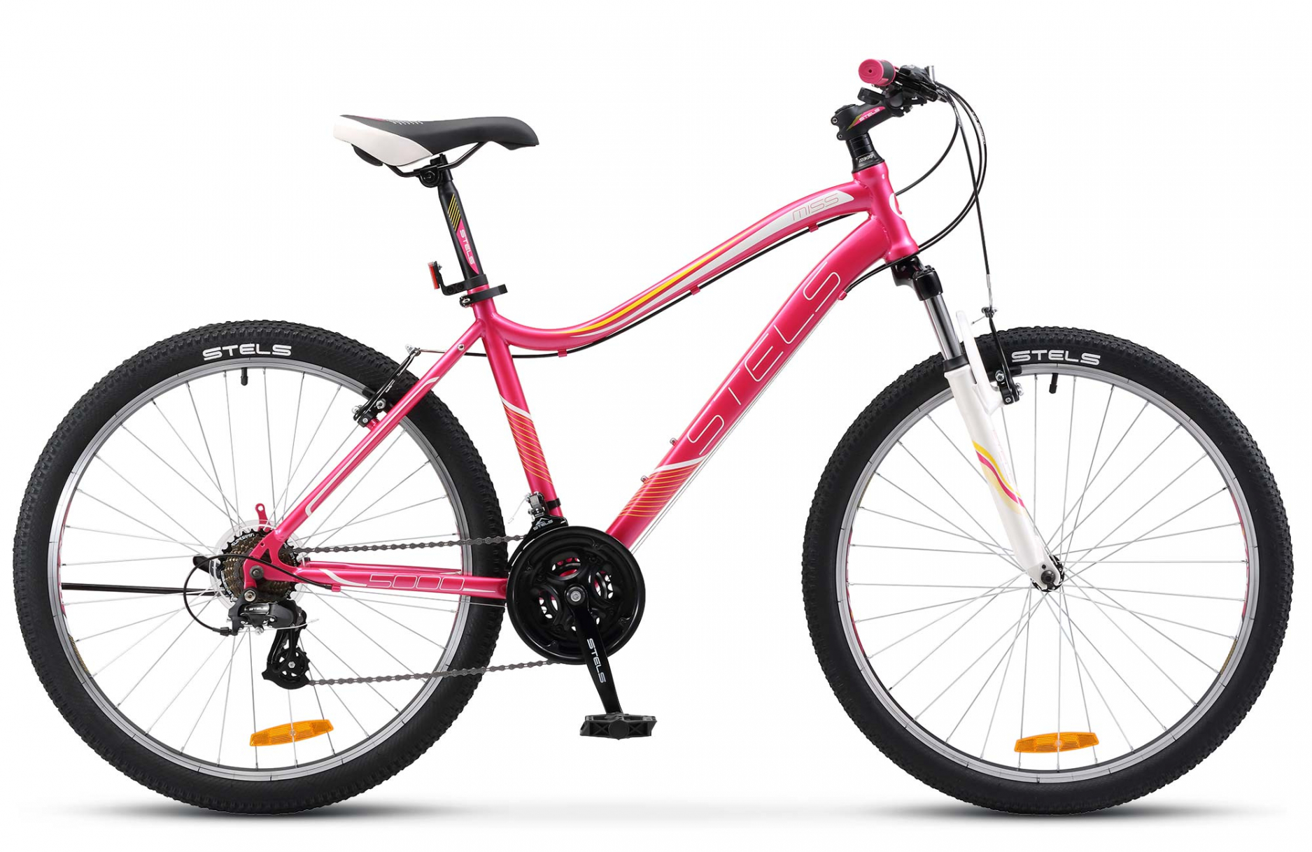 Велосипед 26" STELS Miss-5000 V (15" Розовый)